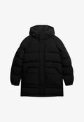 Superdry & Co XPD LONGLINE BAFFLE - Parka - jet black
