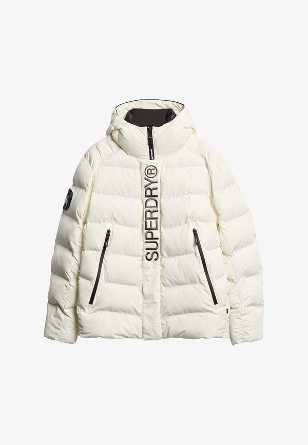 Superdry & Co GRAPHIC PUFFER  - Winter jacket - off white
