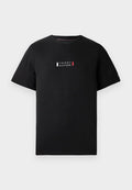 Tommy Hilfiger BRAND LOVE SMALL CENTER TEE - Basic T-shirt - black