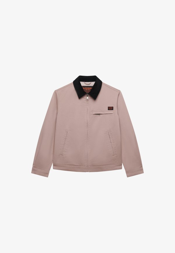 Superdry & Co SUPERDRY CORD COLLAR RANCH JACKET.. - Light jacket - fawn