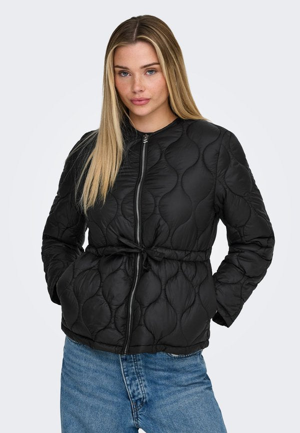 ONLY Quilted ONLAMARA Quilted - Winter jacket - black
