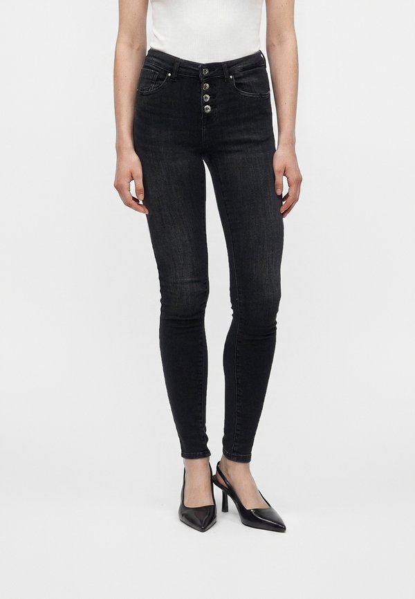 ONLY ONLPOWER PUSH UP  - Jeans Skinny Fit - washed black