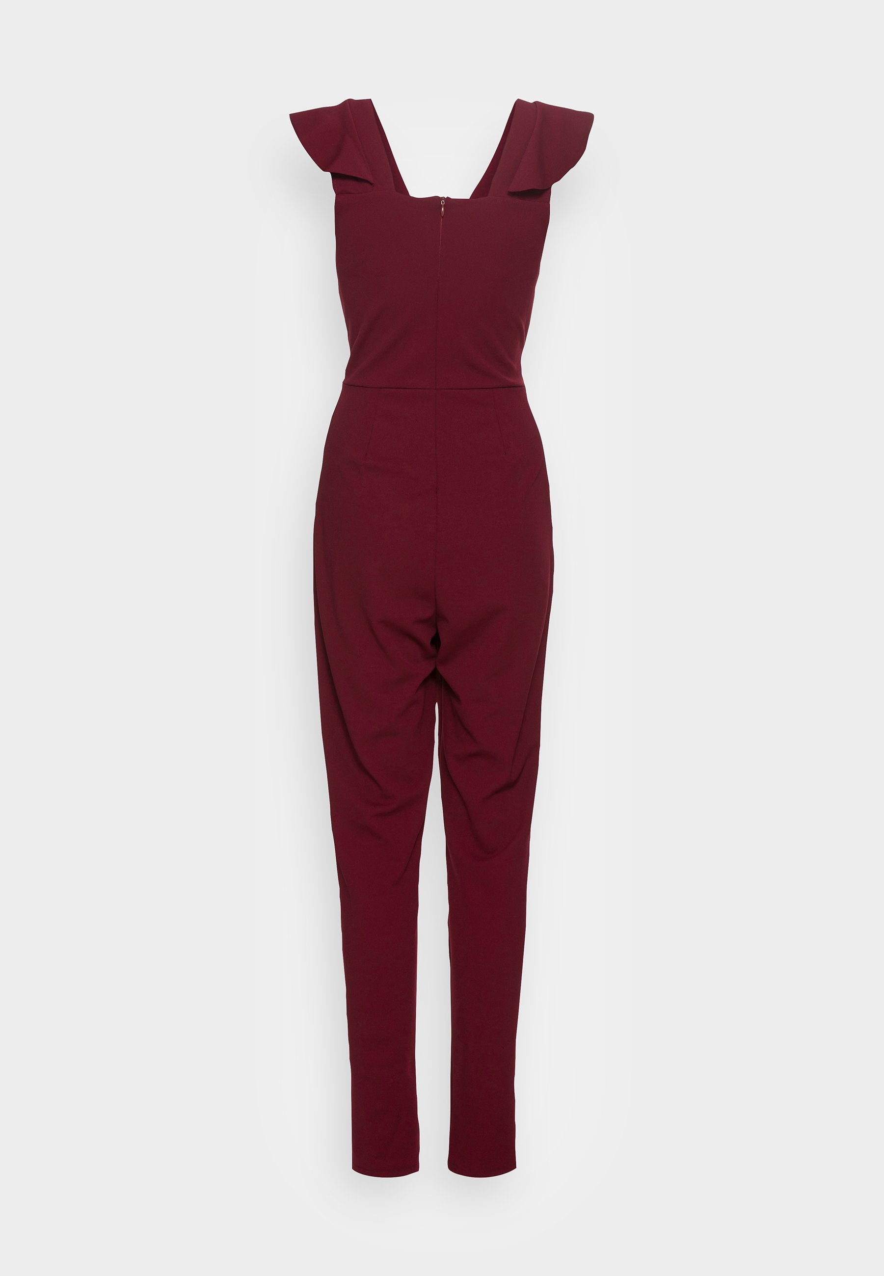 WAL G TALL LEAH RUFFLE V NECK