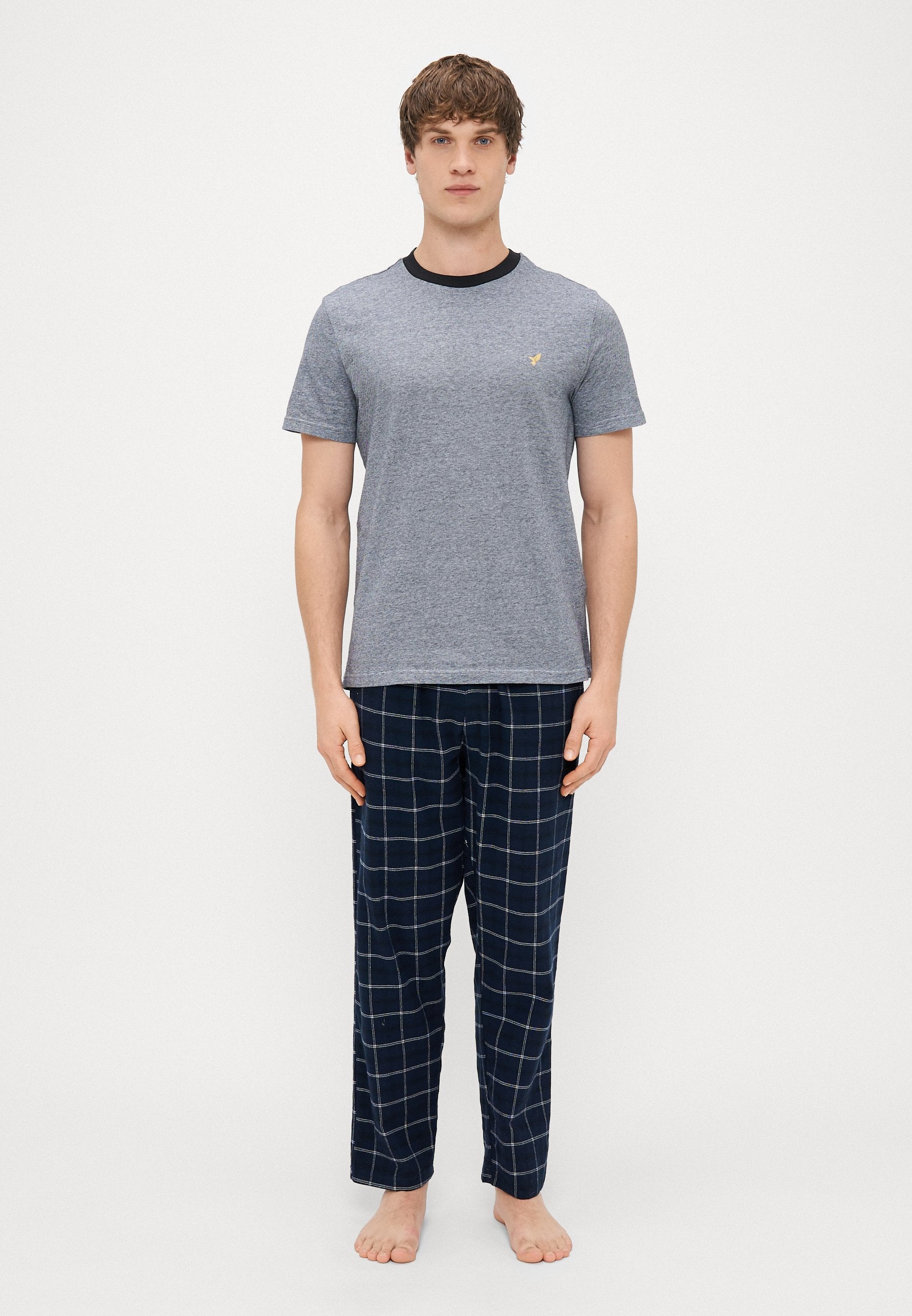 Pier One FINE STRIPE JERSEY NIGHTWEAR SET