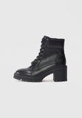 TOM TAILOR High heeled ankle boots - black