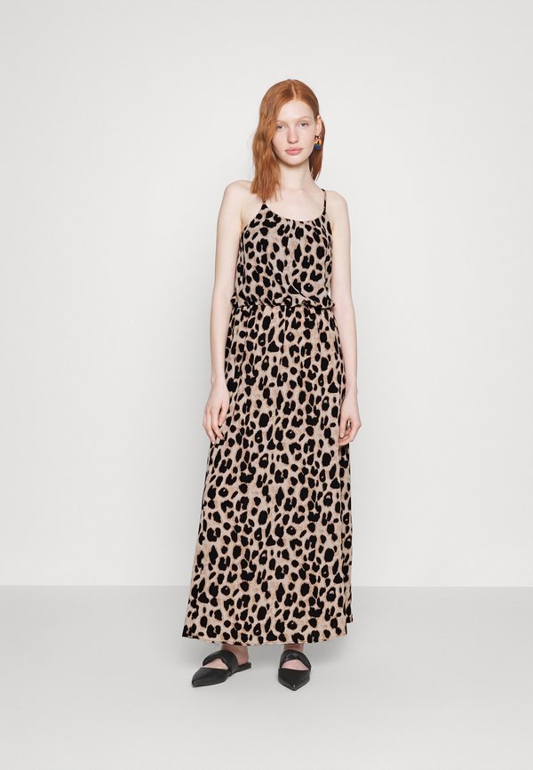 ONLY ONLWINNER S/L MAXI DRESS NOOS WVN - Maxi dress - tofu