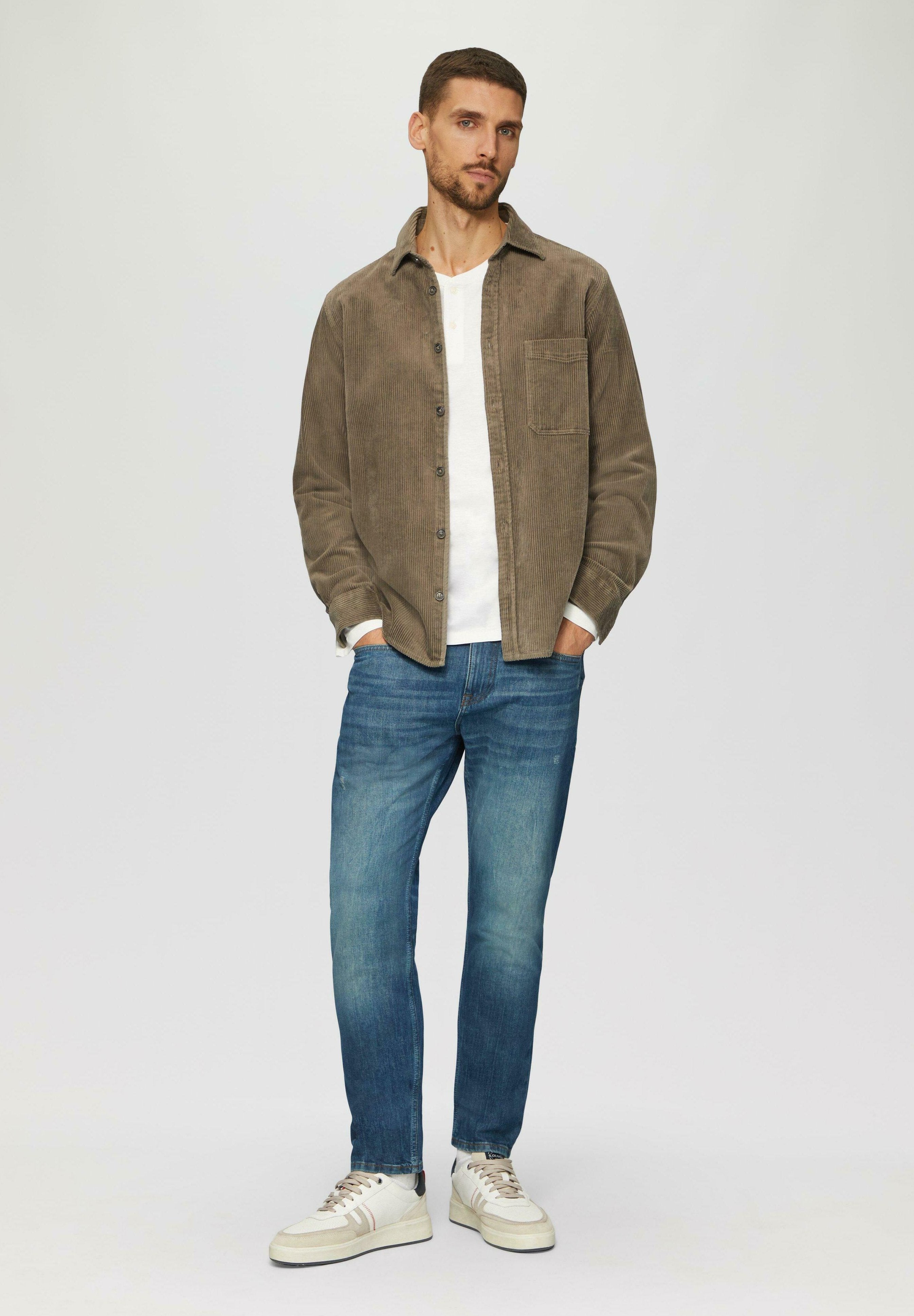 s.Oliver MIT HENLEY AUSSCHNITT