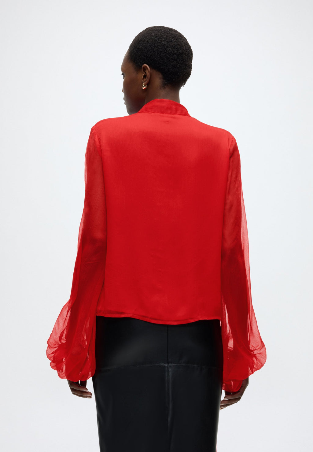 Bardot SOLACE TIE FRONT BLOUSE