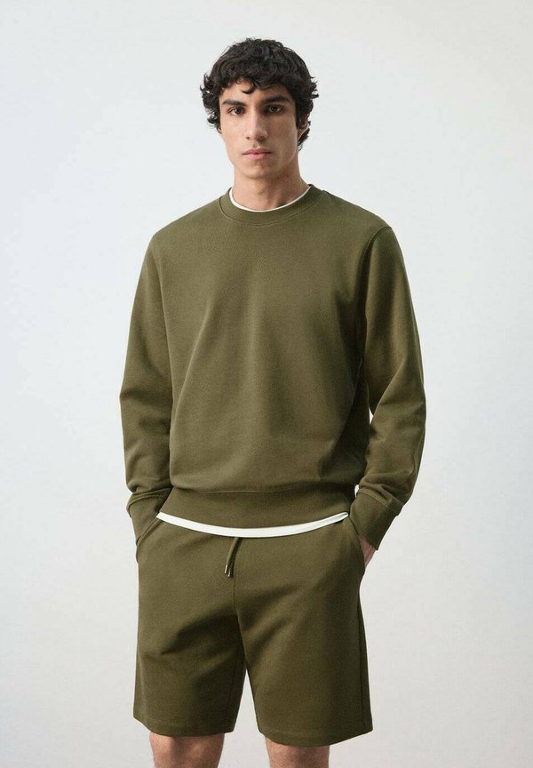 Mango Sweatshirt - dark green