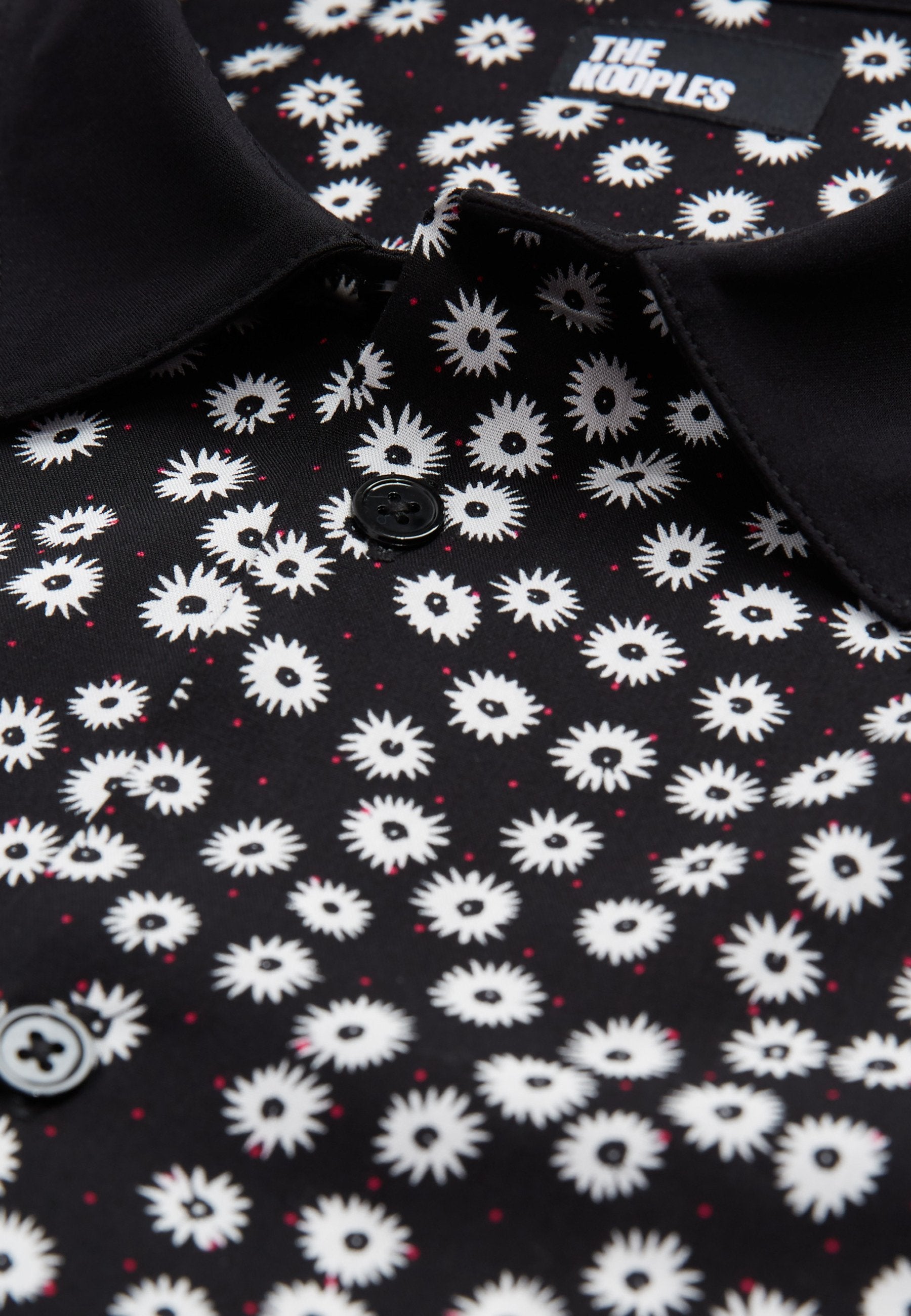 The Kooples COL CLASSIQUE IMPRIMÉE