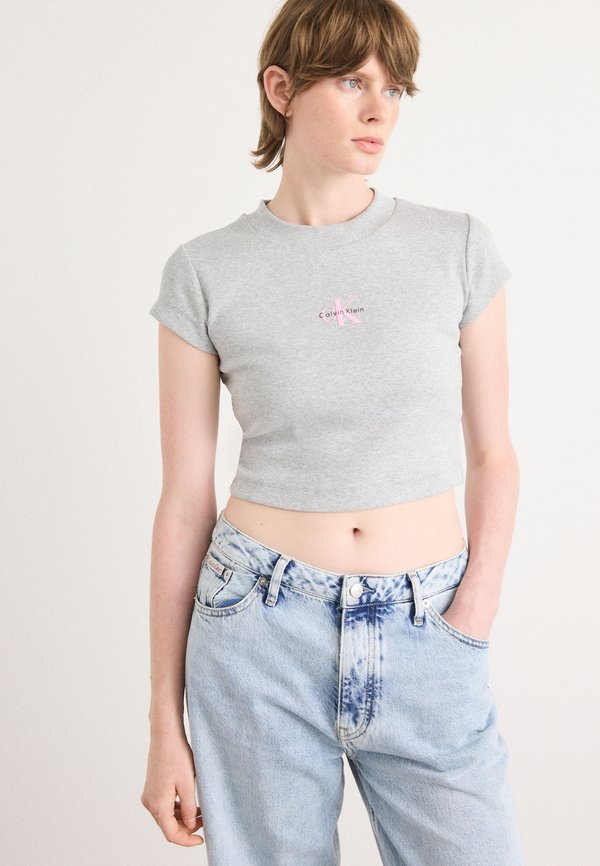 Calvin Klein Jeans Basic T-shirt - grey heather