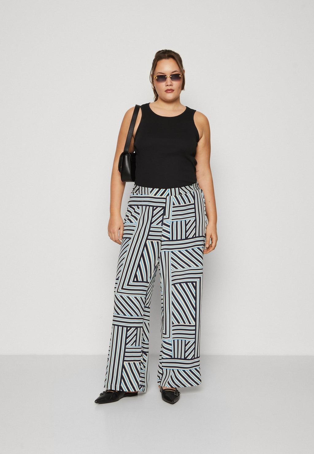 Vero Moda Curve VMCGIJI IDO WIDE PANTS