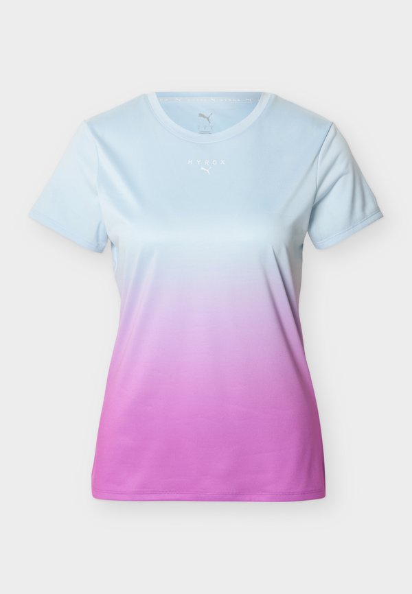 Puma X HYROX GRAPHIC TEE - Sports T-shirt - lucite/electric orchid