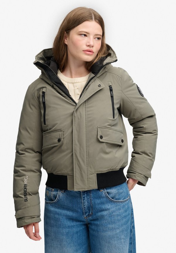 Superdry & Co Winter jacket - dusty olive green