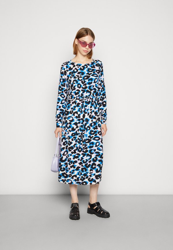 VILA VILANAS MIDI TIE BELT DRESS