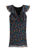 FLORAL PRINT RUFFLED MINI - New Look - View 1