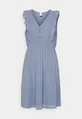 ONLSOF FRILL DOBBY DRESS Media 1