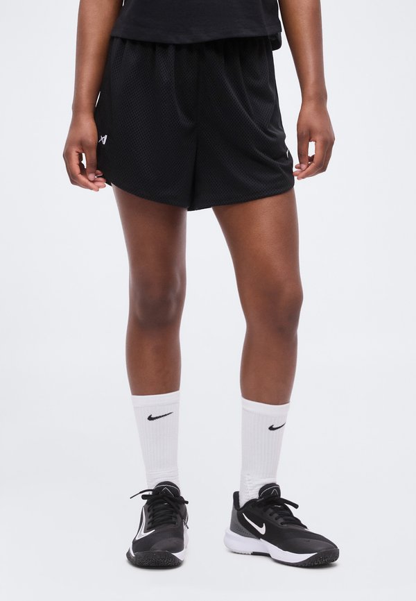 Nike Performance A'JA W SIG COURT - Sports shorts - black/white