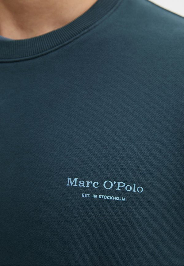 Marc O'Polo LONG SLEEVE NECKTRIMMING, ARTWORK ON BACK, BADGE ON CHEST