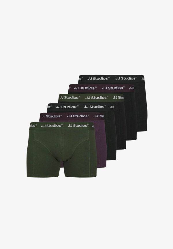 Jack & Jones 6 PACK - Trunks - grün lila schwarz