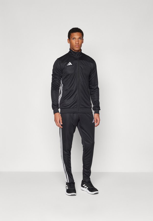 adidas Performance TIRO25 ESSENTIALS TRACKSUIT MEN - Tracksuit - black/white