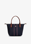 Tommy Hilfiger SIGNATURE TAPE TOTE BAG - Tote bag - space blue