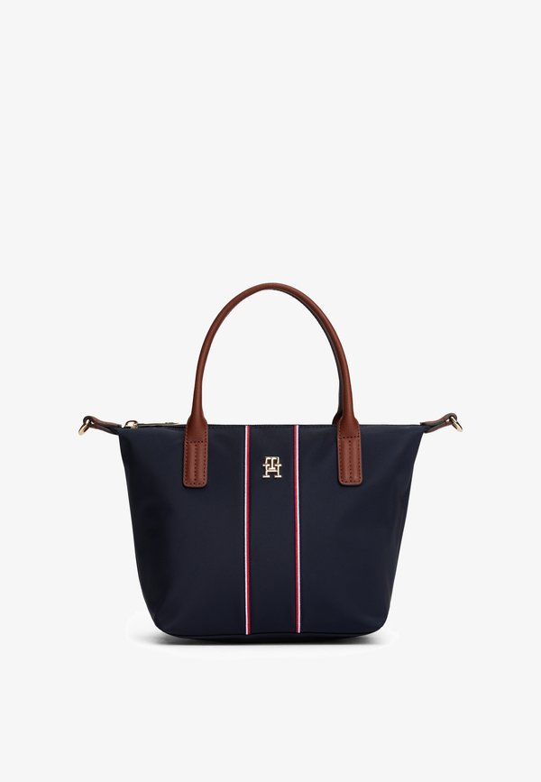 Tommy Hilfiger SIGNATURE TAPE TOTE BAG - Tote bag - space blue