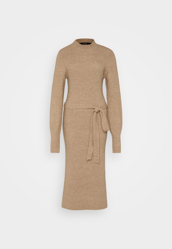 Vero Moda Tall VMPIPPA HIGHNECK DRESS  - Jumper dress - silver mink melange