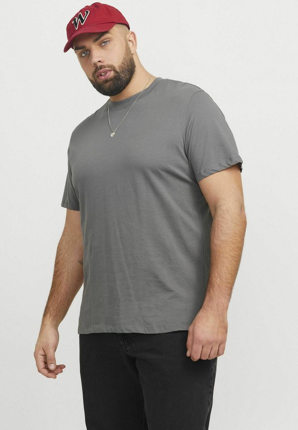 Jack & Jones JJEBRADLEY TEE - Basic T-shirt - castlerock