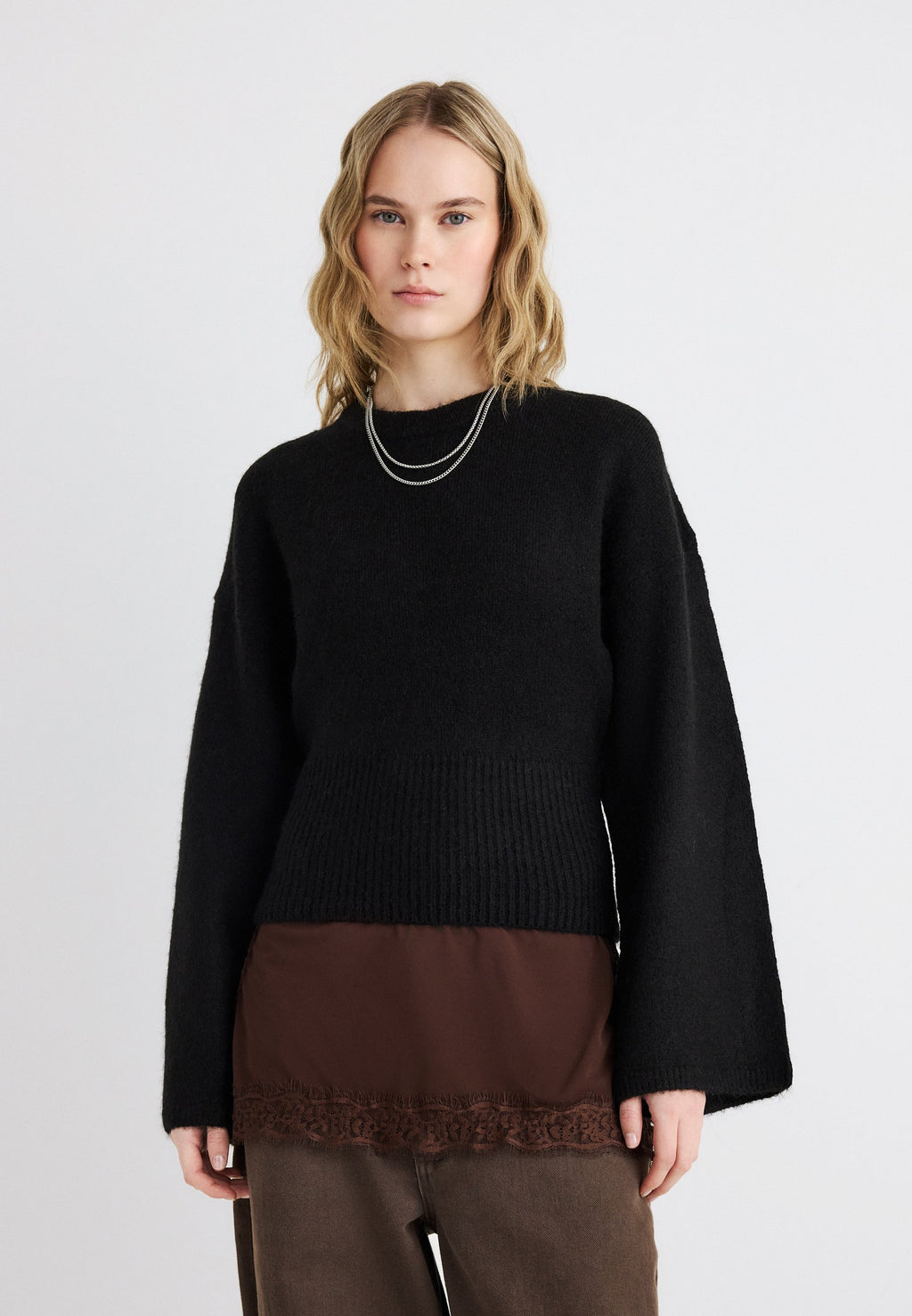 Gina Tricot WIDE SLEEVE SWEATER