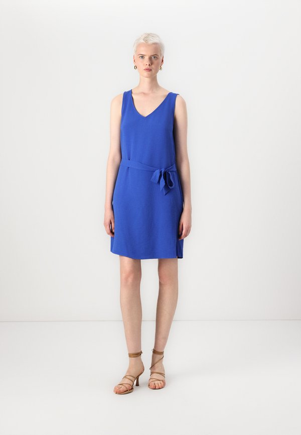 ONLY ONLMETTE V NECK BELT DRESS - Day dress - surf the web