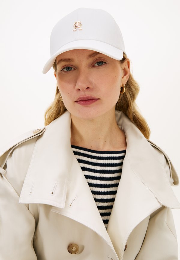 Tommy Hilfiger CHIC MONOGRAM - Cap - ecru