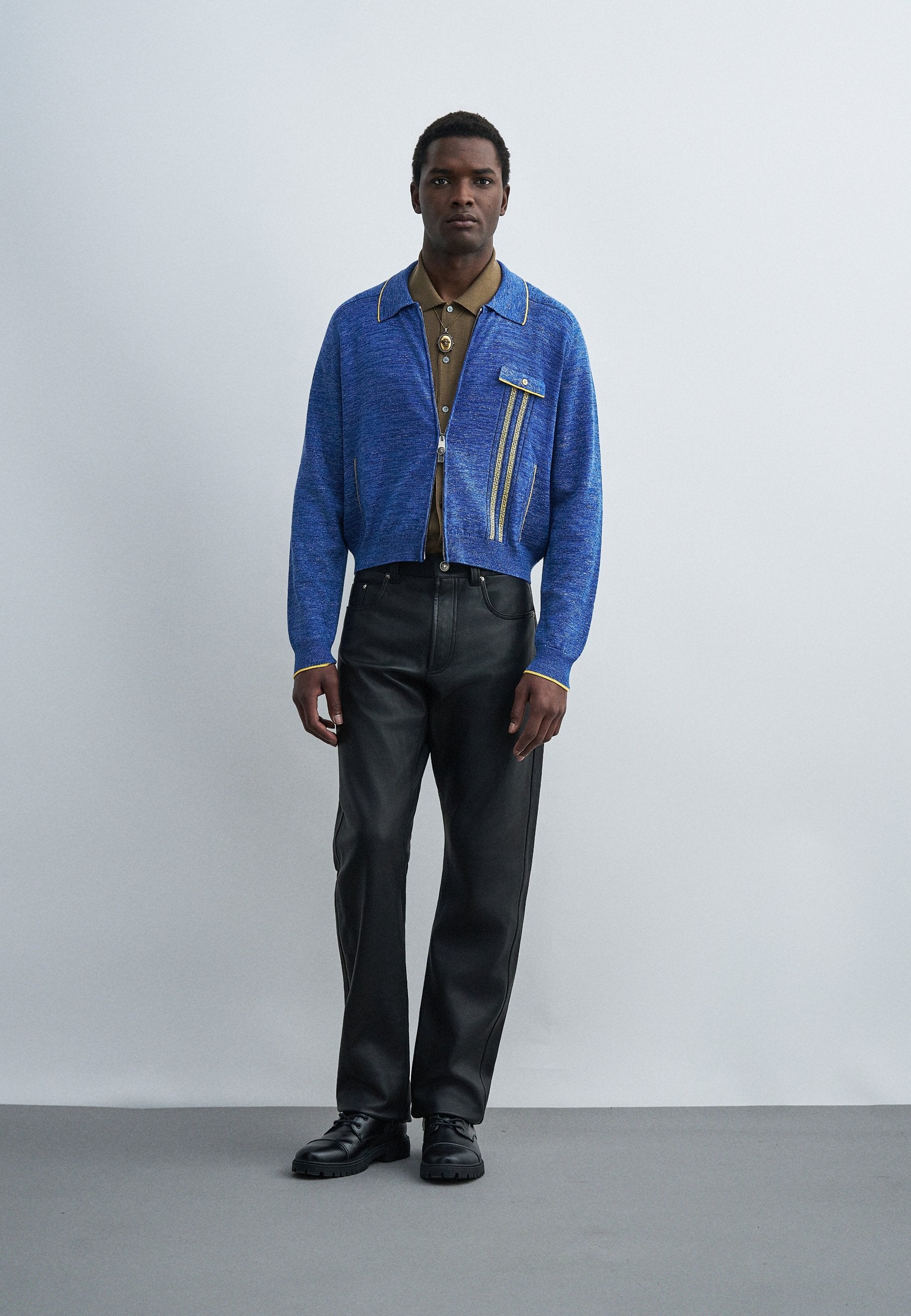 Versace OUTERWEAR GRECA MOULINE