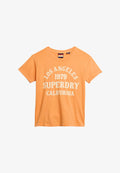 Superdry & Co Print T-shirt - autumn sunset orange