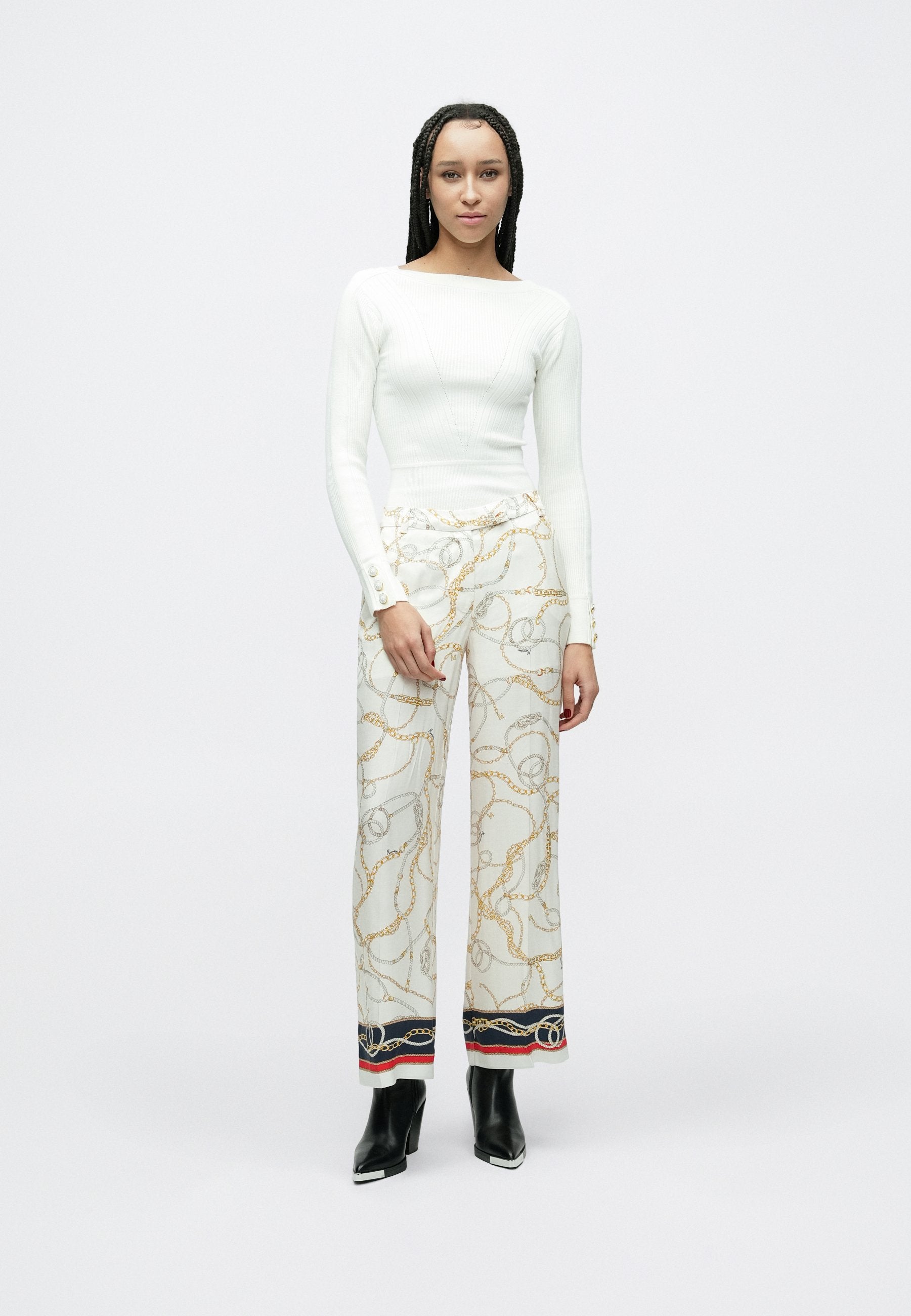 MARCIANO BY GUESS AMANDA STRAIGHT PANT