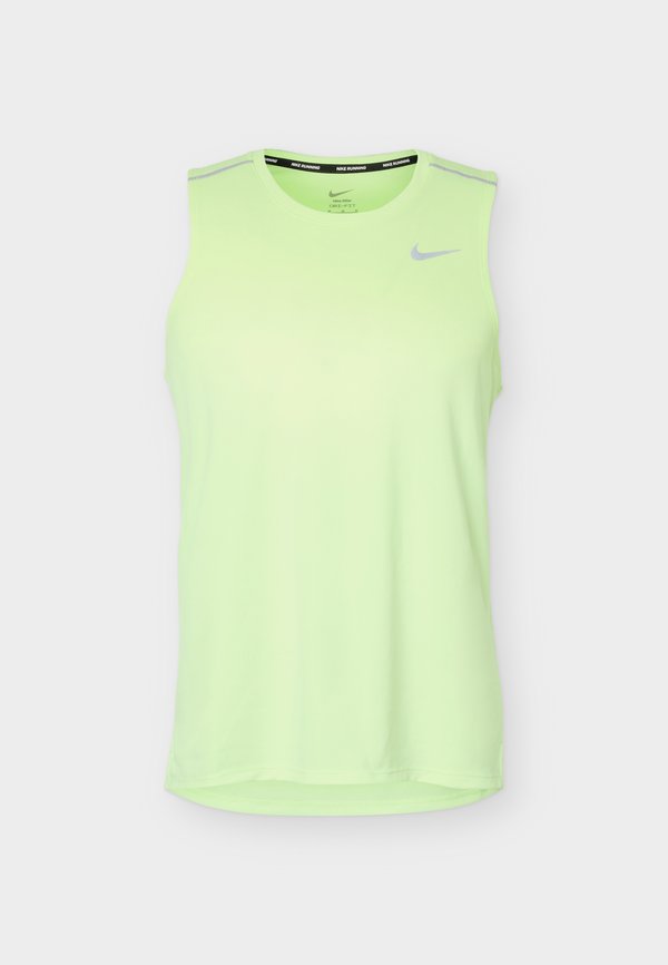 Nike Performance MILER TANK - Top - volt ice