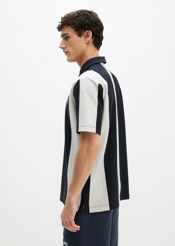 Marc O'Polo MOP CLUB '67 FOOTBALL TRICOT POLO, HEAVY JERSEY, STRIPED
