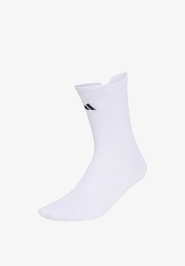 adidas Performance RUN MSG CREW UNISEX - Sports socks - white/black