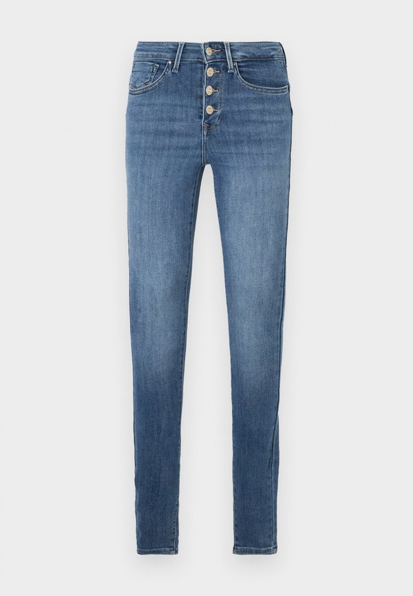 ONLY Skinny fit ONLPOWER Mid waist - Jeans Skinny Fit - medium blue denim