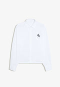 Bershka LONG SLEEVE SHIRT - Shirt - white