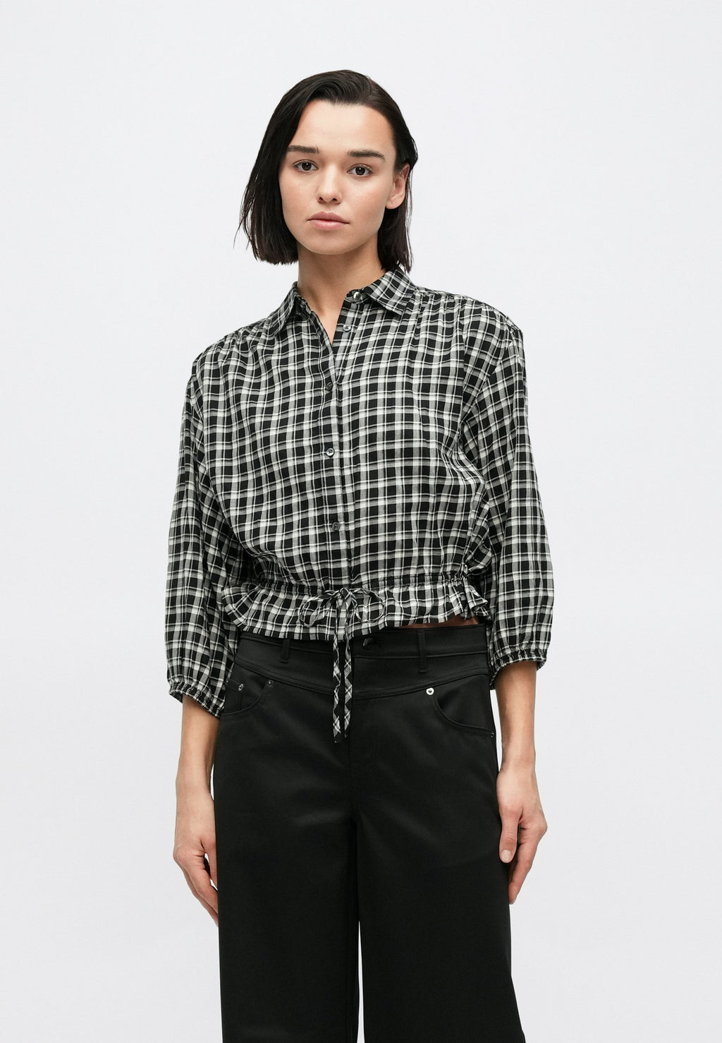 GAP TIE WAIST SHIRT