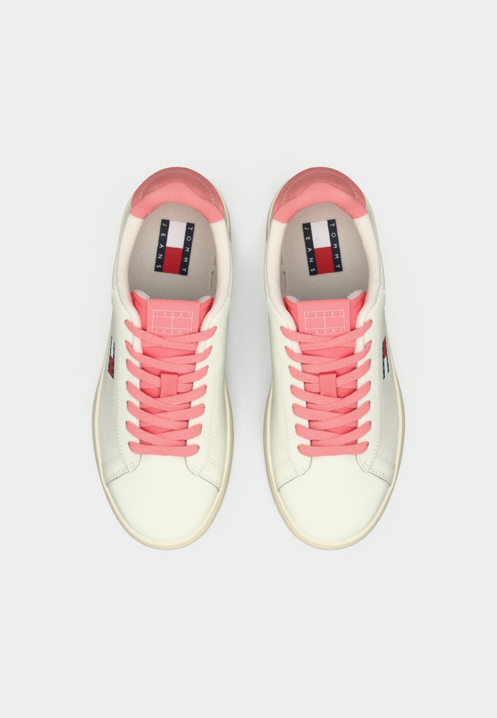 Tommy Jeans ARCHIVE COURT LEATHER TRAINERS