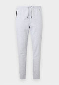 Jack & Jones Slim Fit - Tracksuit bottoms - light grey melange