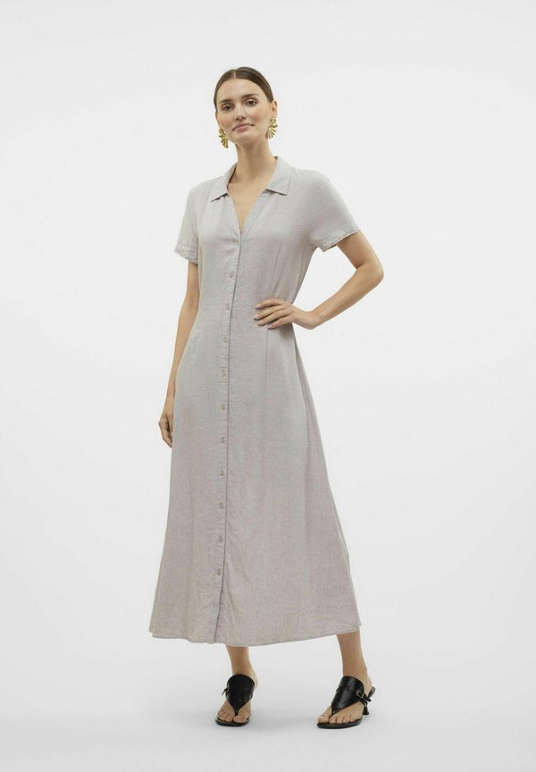 Vero Moda VMLINN Long - Shift dress - moon rock