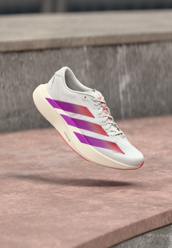 adidas Performance ADIZERO EVO SL WOVEN M - Trainers - footwear white/lucid red/crystal white