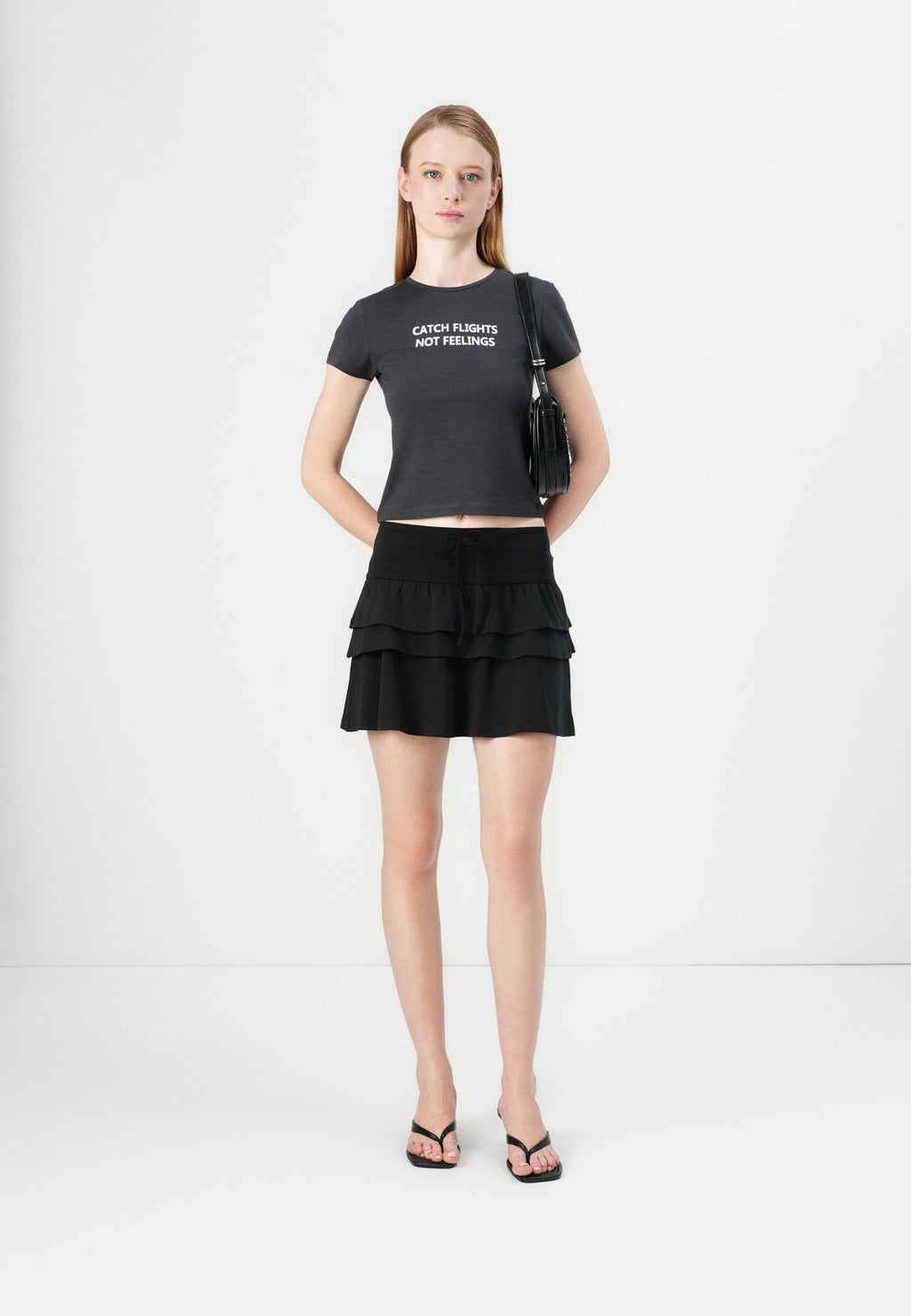 Noisy May NMKESHA SHORT FRILL SKIRT