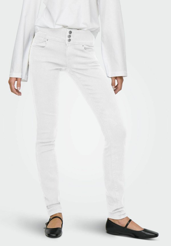 ONLY Skinny fit ONLRAIN - Slim fit jeans - white