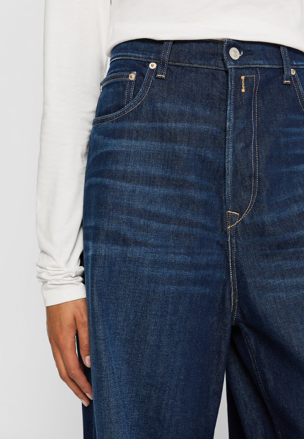Replay MARGOTT DARK TINTED INDIGO WASHED DENIM