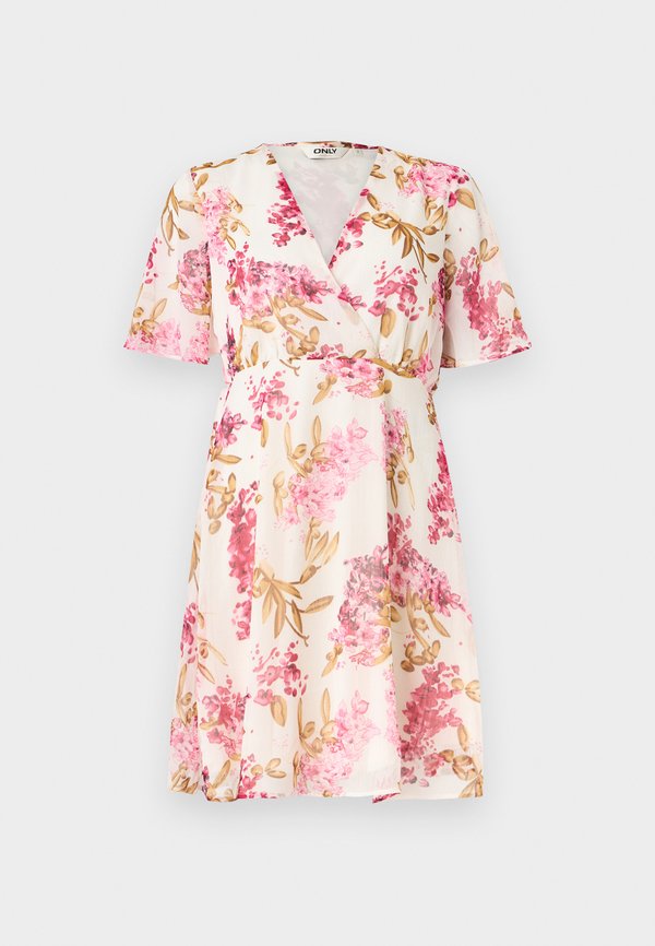 ONLY ONLSTAR SUA DRESS  - Day dress - white sand