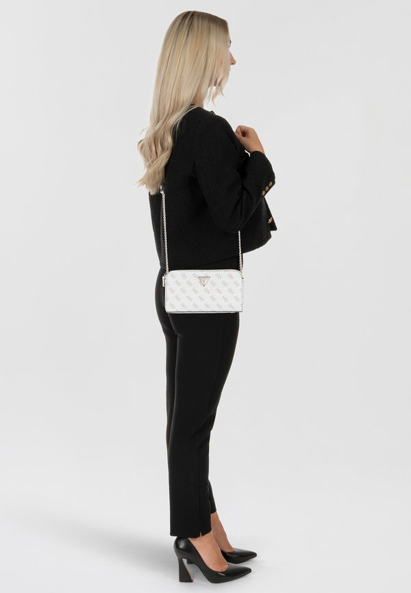 Guess Cross body bag - cream logo